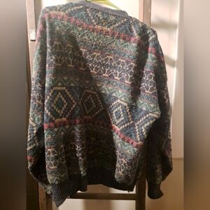 Multi colored cardigan